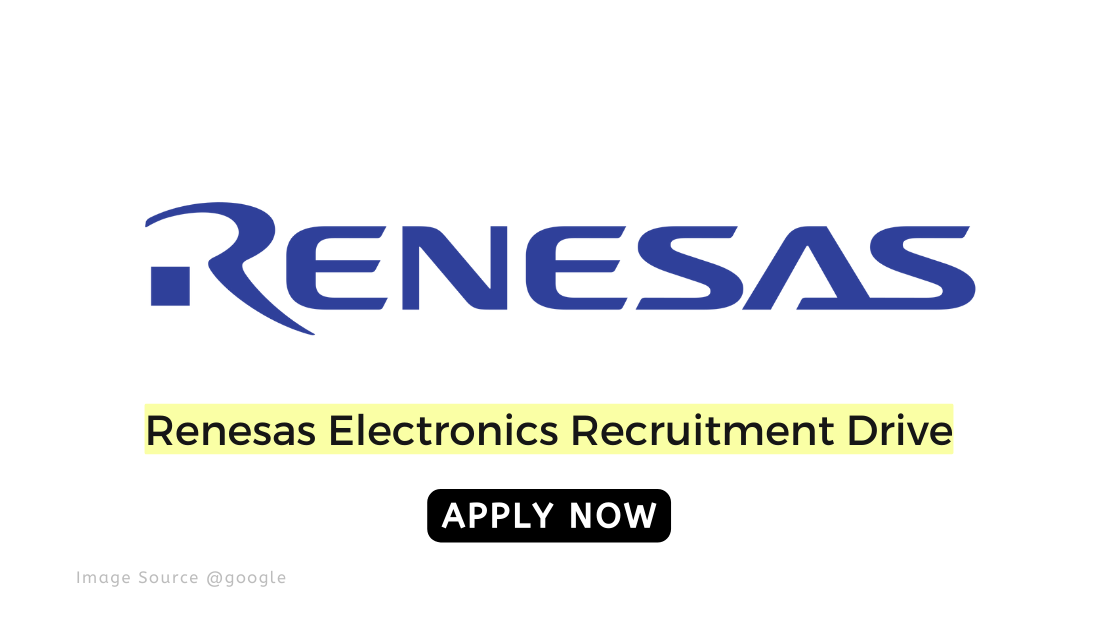 Internship Opportunity | Renesas Electronics | Bangalore | Apply Now!