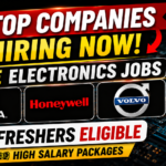 Electronics & Electrical Jobs 2026 |NVidia , Honeywell, 5 Companies Hiring |Freshers Apply Now