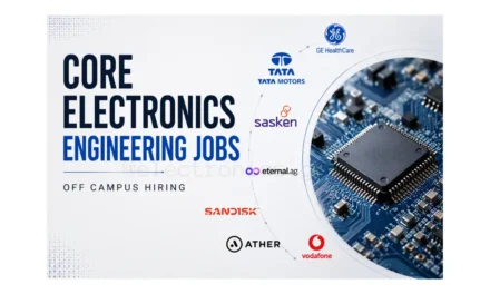 7 Best Core Electronics Engineering Jobs 2026: TATA Motor, GE, Vodafone, Ather & SanDisk Hiring | Apply Now