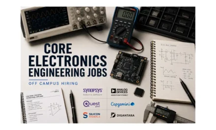 Top 6 Core Electronics Jobs 2026: Synopsys, Analog Devices & More Hiring!