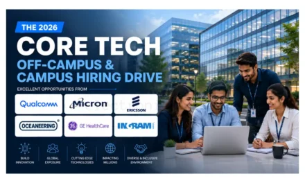 Electronics Core Tech Jobs 2026: Qualcomm, Micron & Ericsson Hiring
